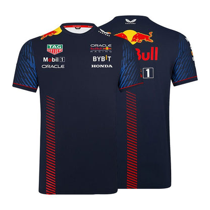 「tops」Red Bull racing チーム クラブ ロゴプリント TシャツYS9141