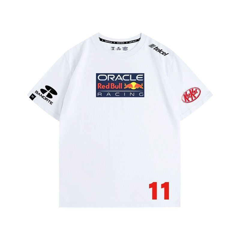 「tops」racing チーム クラブ ロゴプリント 半袖Tシャツト全8色-YS9167