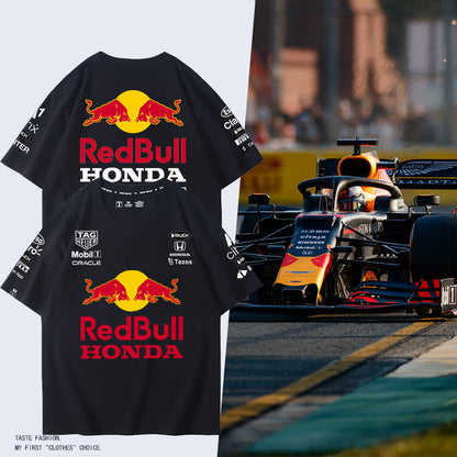 「tops」racing チーム クラブ ロゴプリント 半袖Tシャツ 10色-YS9144