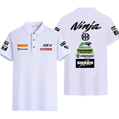 「tops」racing チーム クラブ ロゴプリント 半袖Tシャツ 6色YS9156