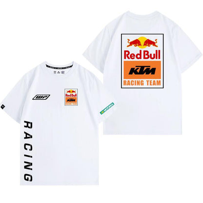 「tops」racing チーム クラブ ロゴプリント 半袖Tシャツ全9色-YS9256