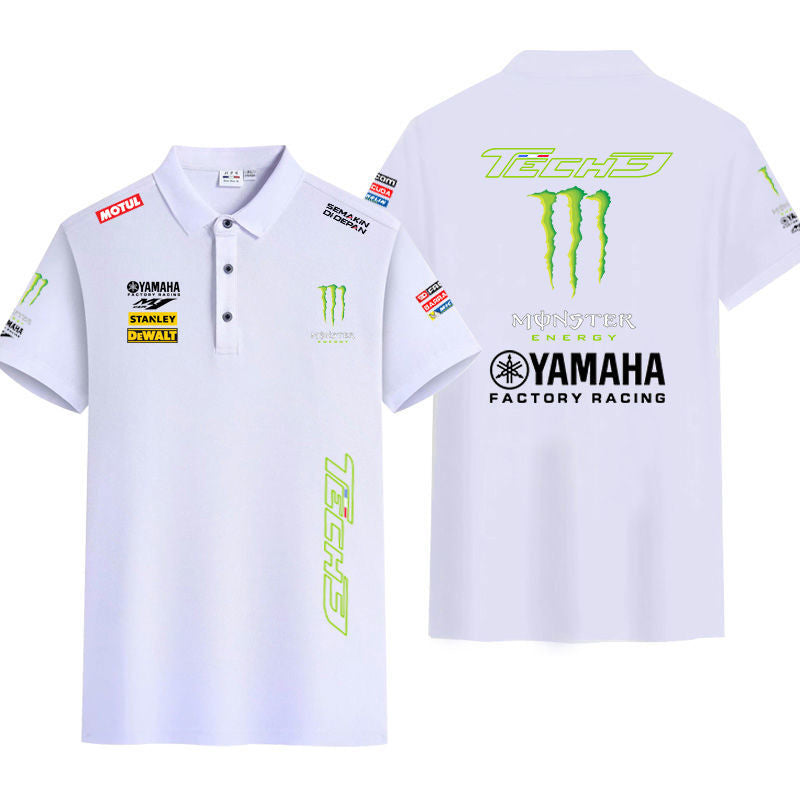 「tops」racing チーム クラブ ロゴプリント 半袖Tシャツ全6色-YS9193