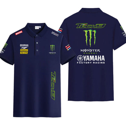 「tops」racing チーム クラブ ロゴプリント 半袖Tシャツ全6色-YS9194