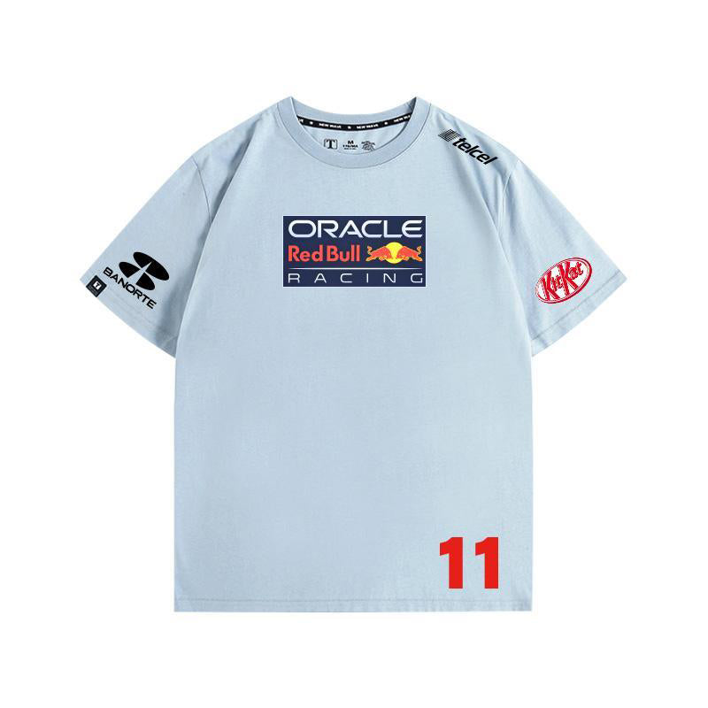 「tops」racing チーム クラブ ロゴプリント 半袖Tシャツト全9色-YS9255