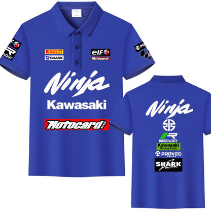 「tops」racing チーム クラブ ロゴプリント 半袖Tシャツ 全4色-YS9201