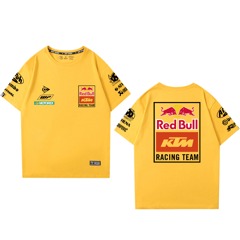 「tops」racing チーム クラブ ロゴプリント 半袖Tシャツ 6色-YS9164