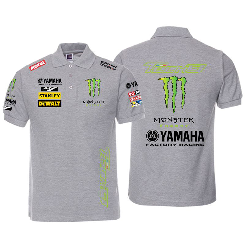 「tops」racing チーム クラブ ロゴプリント 半袖Tシャツ全7色-YS9163