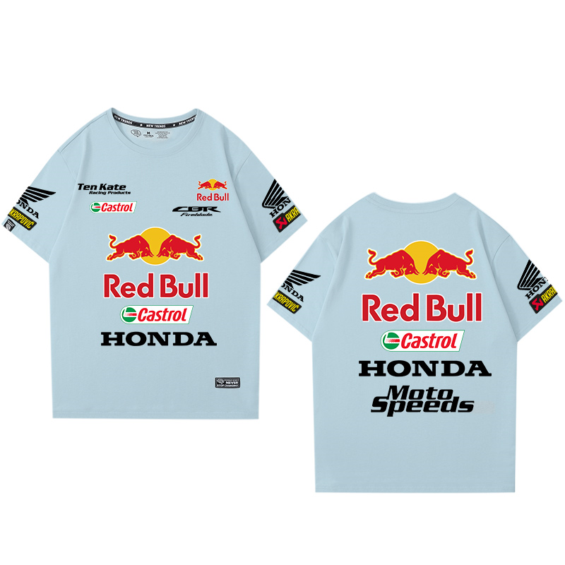 「tops」racing チーム クラブ ロゴプリント 半袖Tシャツ 全6色-YS9165