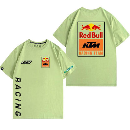 「tops」racing チーム クラブ ロゴプリント 半袖Tシャツ全9色-YS9256