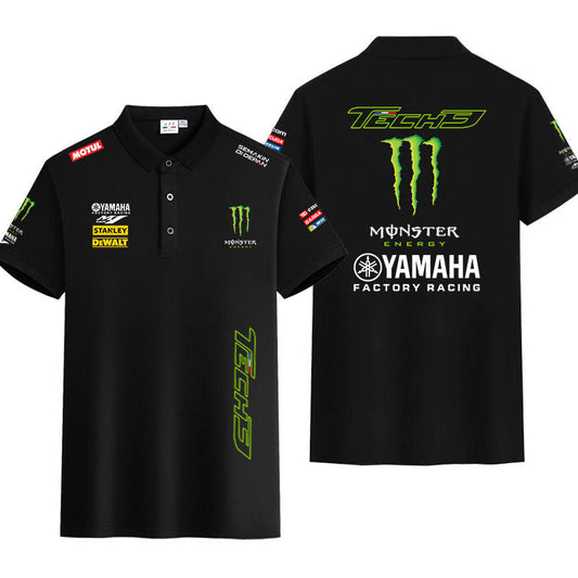 「tops」racing チーム クラブ ロゴプリント 半袖Tシャツ全6色-YS9194