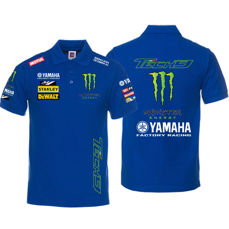 「tops」racing チーム クラブ ロゴプリント 半袖Tシャツ全7色-YS9163