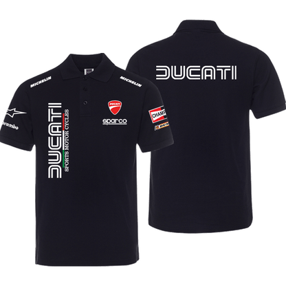 「tops」racing チーム クラブ ロゴプリント 半袖Tシャツ全6色-YS9183