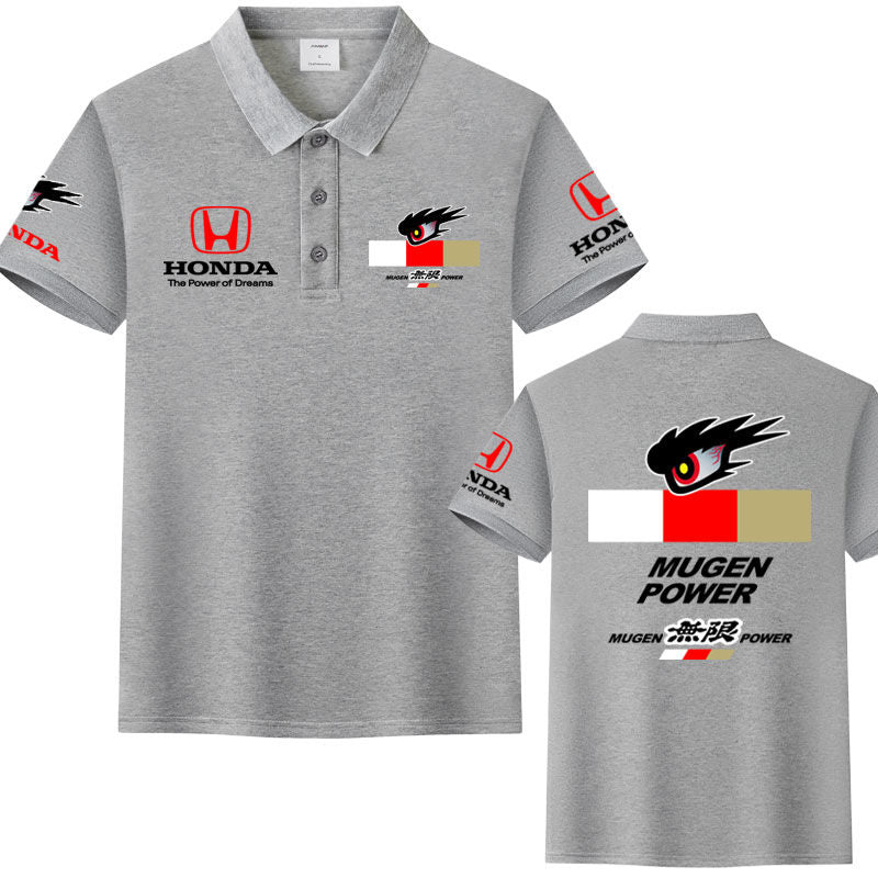 「tops」racing チーム クラブ ロゴプリント 半袖Tシャツ 全4色-YS9199