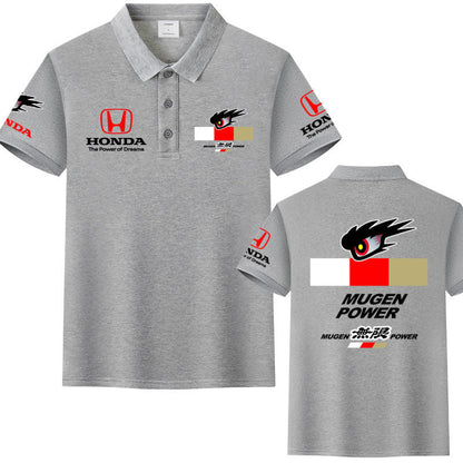 「tops」racing チーム クラブ ロゴプリント 半袖Tシャツ 全4色-YS9199