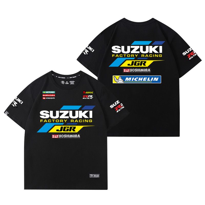 「tops」racing チーム クラブ ロゴプリント 半袖Tシャツ全6色-YS9246