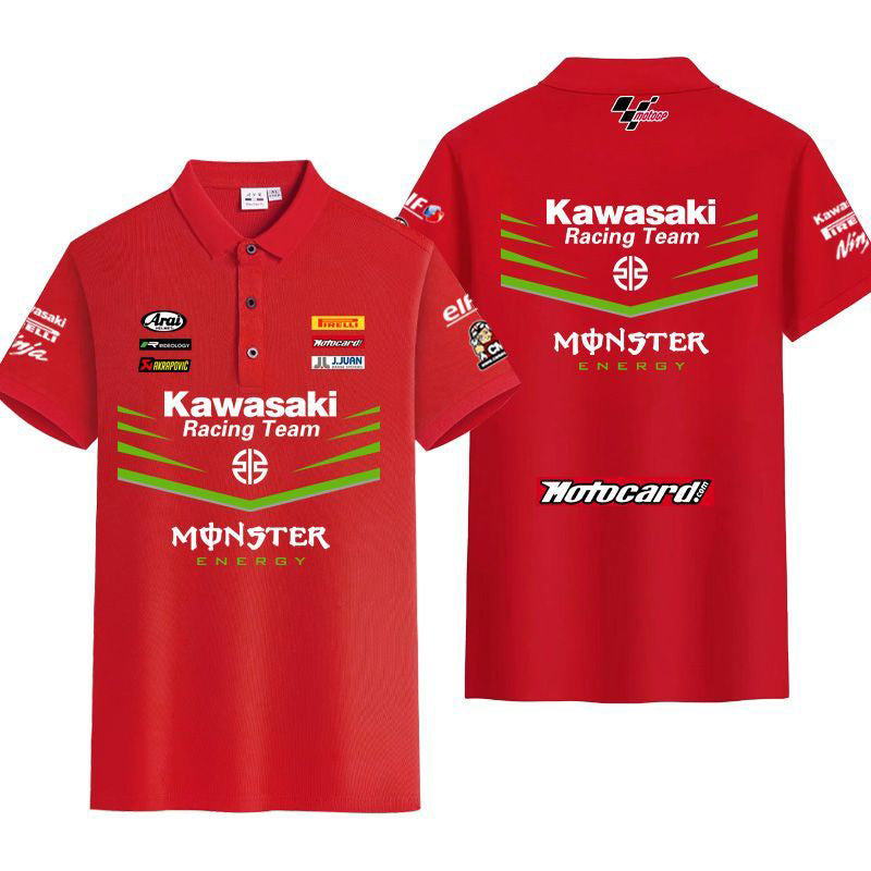 「tops」racing チーム クラブ ロゴプリント 半袖Tシャツ6色YS9157