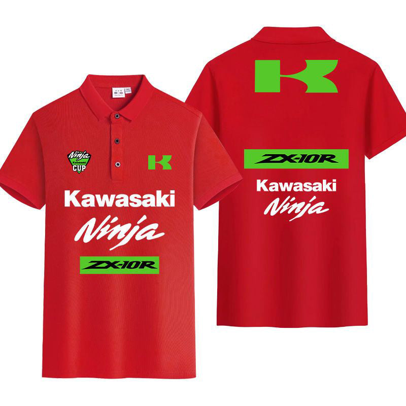 「tops」racing チーム クラブ ロゴプリント 半袖Tシャツ全6色-YS9247