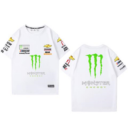 「tops」racing チーム クラブ ロゴプリント 半袖Tシャツ全6色-YS9229