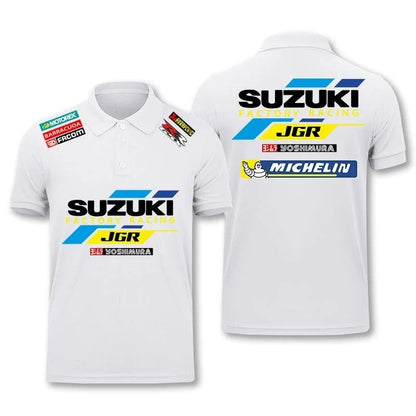 「tops」racing チーム クラブ ロゴプリント 半袖Tシャツト全5色-YS9254