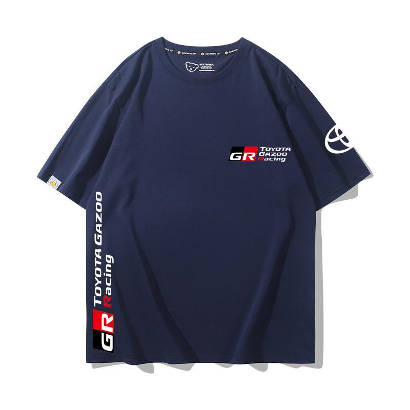 「tops」racing チーム クラブ ロゴプリント 半袖Tシャツ 全6色-YS9271