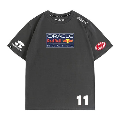 「tops」racing チーム クラブ ロゴプリント 半袖Tシャツト全9色-YS9255