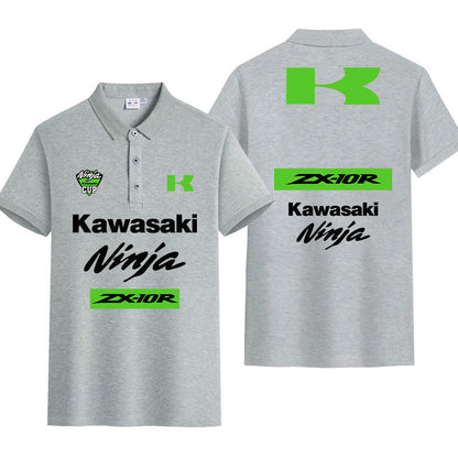 「tops」racing チーム クラブ ロゴプリント 半袖Tシャツ全6色-YS9247