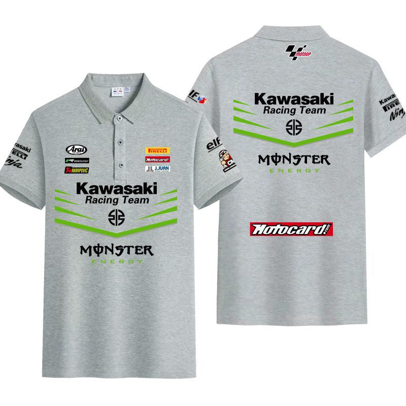 「tops」racing チーム クラブ ロゴプリント 半袖Tシャツ6色YS9157