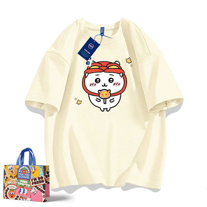 「tops」ちいかわ アニメ プリント 男女兼用 半袖Ｔシャツ 6色YS8531