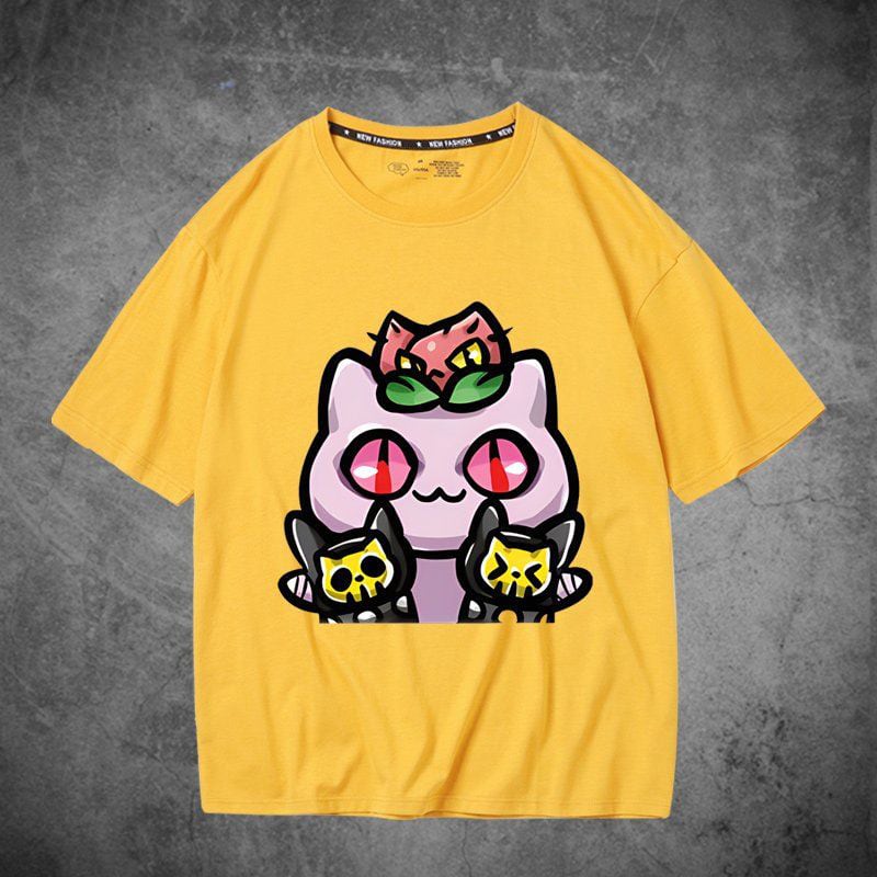 「tops」JOJO Killer Queen 漫画プリント 半袖Ｔシャツ 6色YS8479