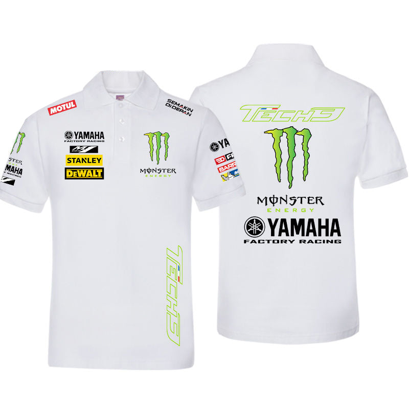 「tops」racing チーム クラブ ロゴプリント 半袖Tシャツ全7色-YS9163