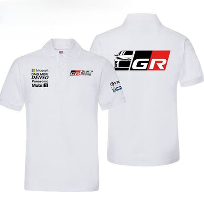 「tops」racing チーム クラブ ロゴプリント 半袖Tシャツ 7色YS9161