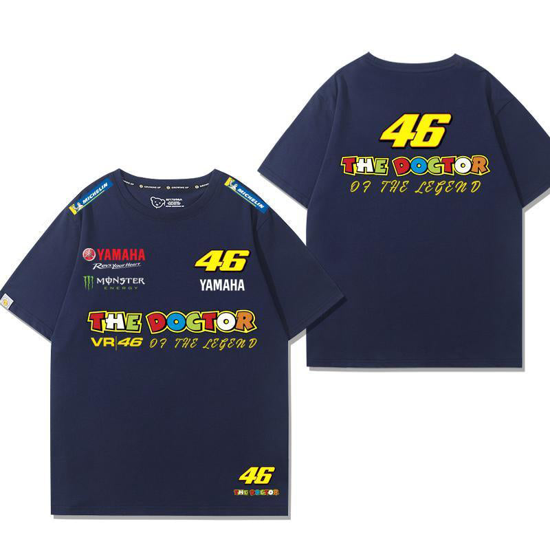 「tops」racing チーム クラブ ロゴプリント 半袖Tシャツ 全7色-YS9269