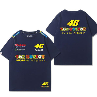 「tops」racing チーム クラブ ロゴプリント 半袖Tシャツ 全7色-YS9269