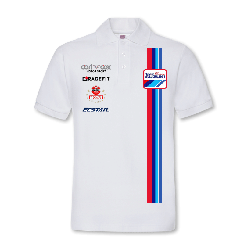 「tops」racing チーム クラブ ロゴプリント 半袖Tシャツ全5色-YS9253