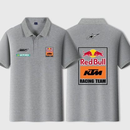 「tops」racing チーム クラブ ロゴプリント 半袖Tシャツト全3色-YS9250