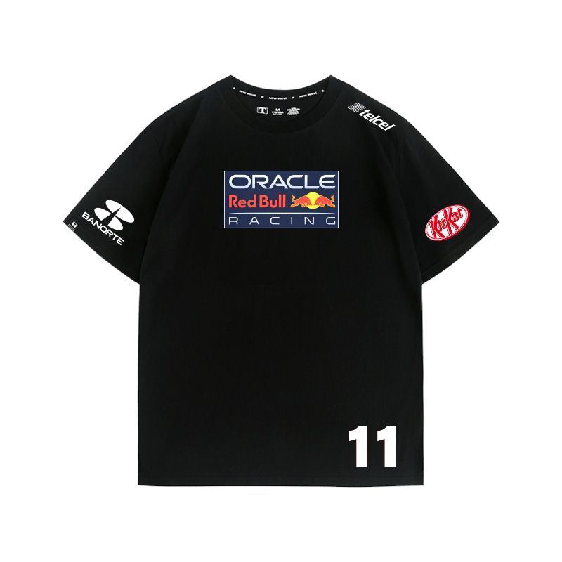 「tops」racing チーム クラブ ロゴプリント 半袖Tシャツト全8色-YS9167