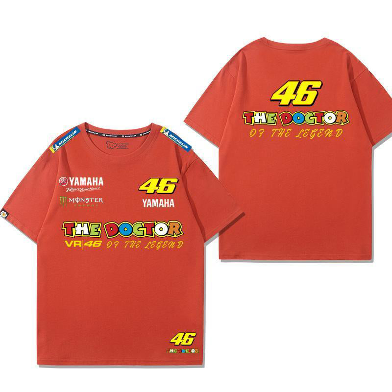 「tops」racing チーム クラブ ロゴプリント 半袖Tシャツ 全7色-YS9269