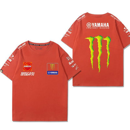 「tops」racing チーム クラブ ロゴプリント 半袖Tシャツ全9色-YS9273