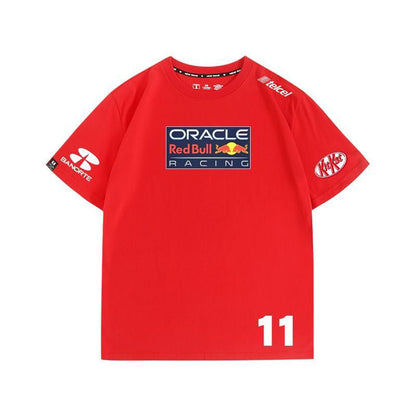 「tops」racing チーム クラブ ロゴプリント 半袖Tシャツト全8色-YS9167