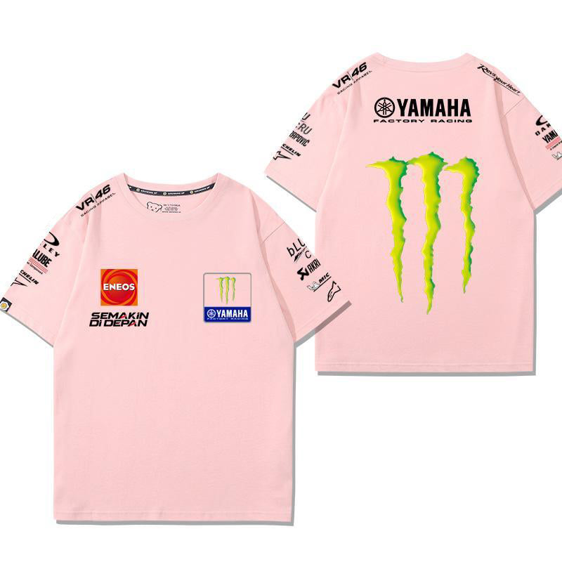 「tops」racing チーム クラブ ロゴプリント 半袖Tシャツ全9色-YS9273