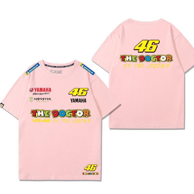 「tops」racing チーム クラブ ロゴプリント 半袖Tシャツ 全7色-YS9269