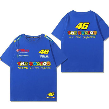 「tops」racing チーム クラブ ロゴプリント 半袖Tシャツ 全7色-YS9269