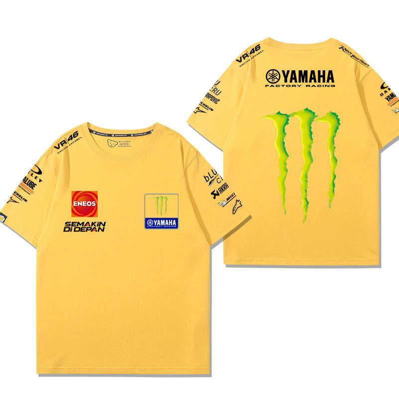 「tops」racing チーム クラブ ロゴプリント 半袖Tシャツ全9色-YS9273