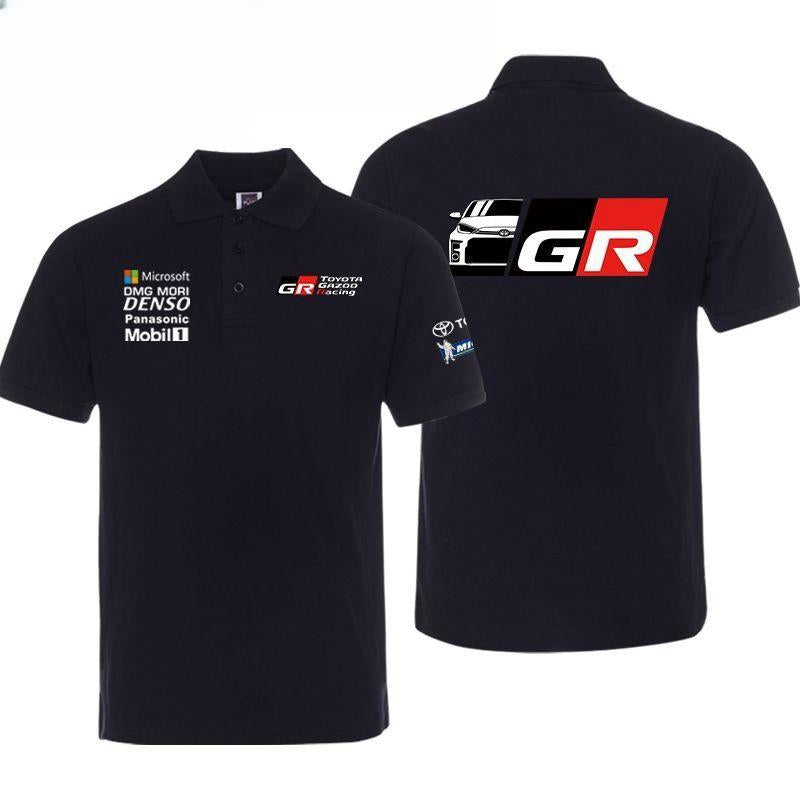 「tops」racing チーム クラブ ロゴプリント 半袖Tシャツ 7色YS9161