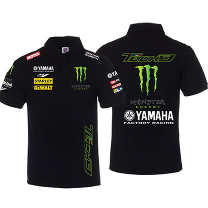 「tops」racing チーム クラブ ロゴプリント 半袖Tシャツ全7色-YS9163