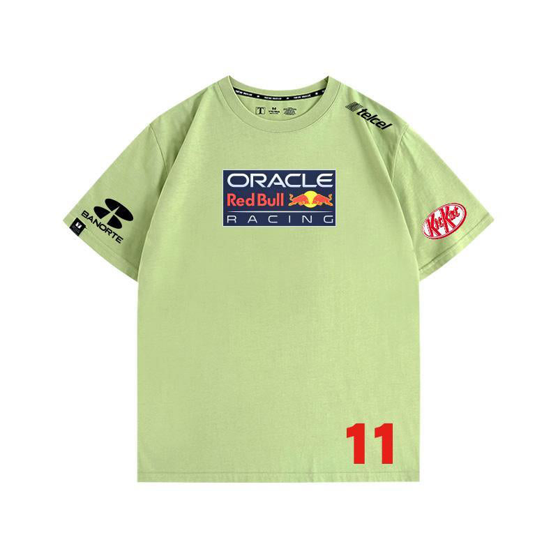 「tops」racing チーム クラブ ロゴプリント 半袖Tシャツト全9色-YS9255