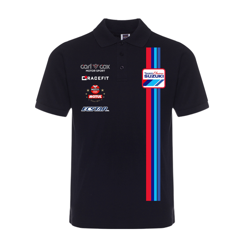 「tops」racing チーム クラブ ロゴプリント 半袖Tシャツ全5色-YS9253