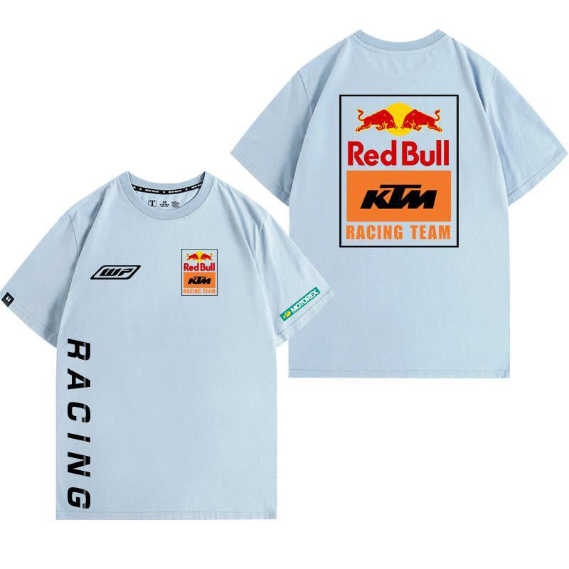 「tops」racing チーム クラブ ロゴプリント 半袖Tシャツ全9色-YS9256