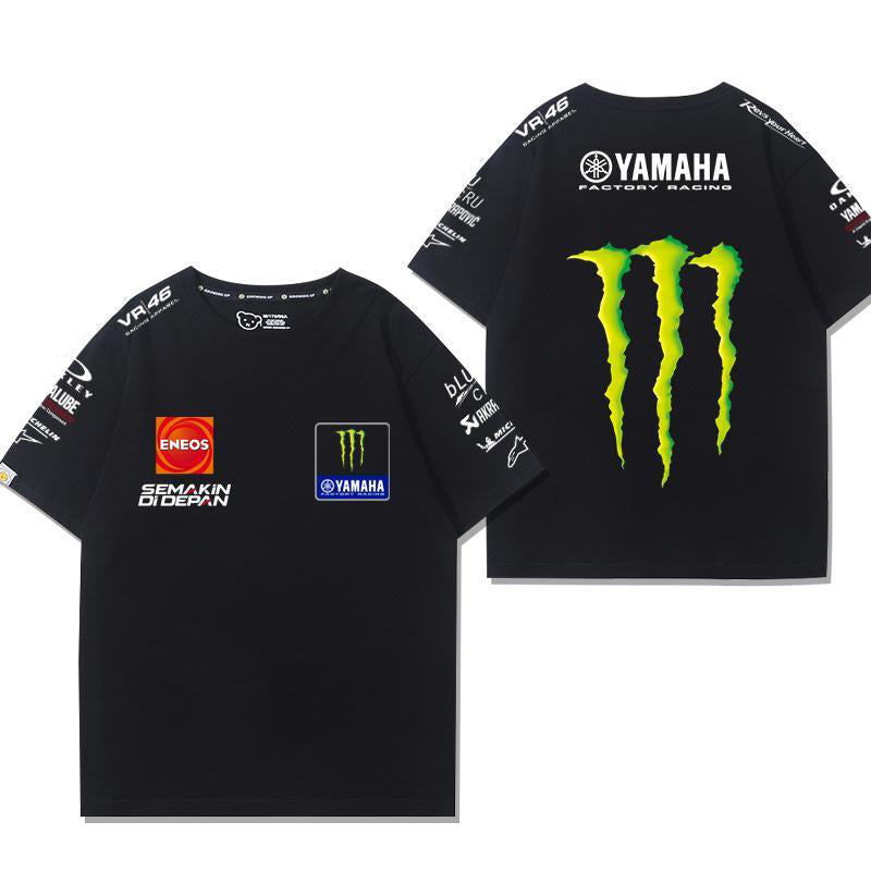 「tops」racing チーム クラブ ロゴプリント 半袖Tシャツ全9色-YS9273