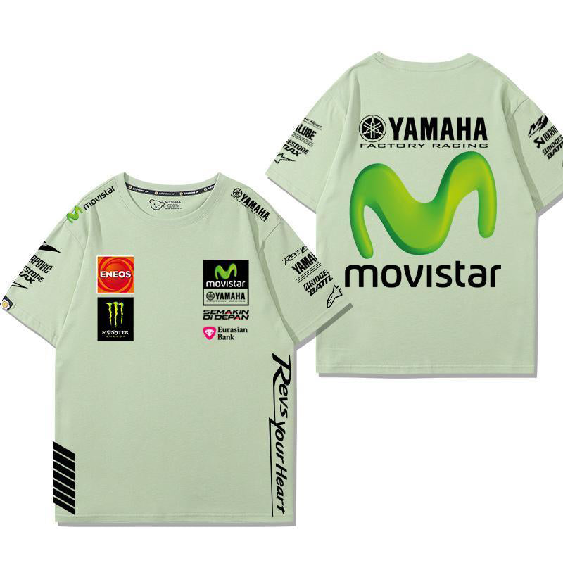 「tops」racing チーム クラブ ロゴプリント 半袖Tシャツ 全8色-YS9272